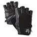 Valeo Machine Washable Competition Lifting Gloves With Double Leather Padded Palms And Fingers, Elastic Cuffs, And Nylon Mesh Backs, Medium