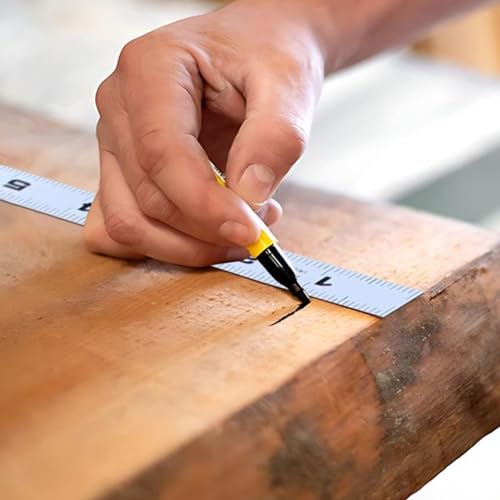 Cinta métrica adhesiva de acero al carbono 12 ft miniatura 2