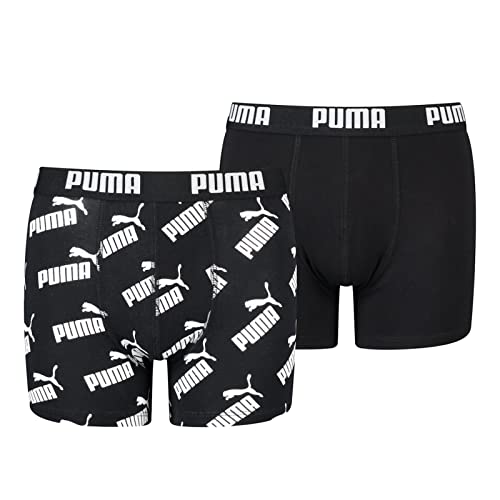 Puma Children Unisex Boxer Unterwäsche, Schwarz, 152 EU