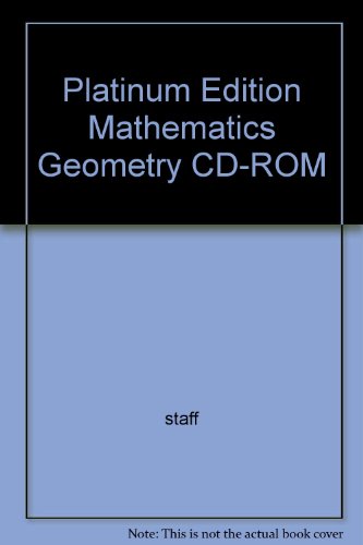 Platinum Edition Mathematics Geometry CD-ROM