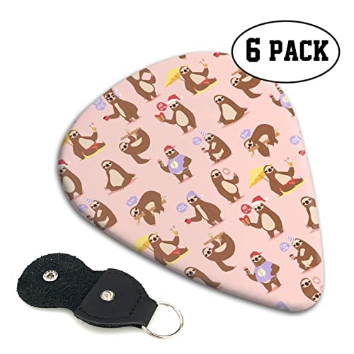 Lot de 6 médiators mignons pour guitare acoustique, guitare électrique, basse, ukulélé – fins, moyens et épais. - Les Beatles, Paul McCartney, John Lennon, RIngo Starr, George Harrison Lot de 6 médiators mignons pour guitare acoustique, guitare électrique, basse, ukulélé - fins, moyens et épais. – Image 3