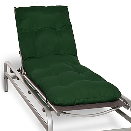 Beautissu Auflage Sonnenliege Deckchair Liegenauflage 190x60 cm Flair...