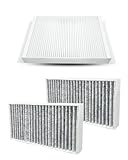 EMIHO Cabin Air Filter kit Fit for Mercedes GLE350 GLE400 GLE550e GLE43 GLE63 AMG GLS450 GLS550