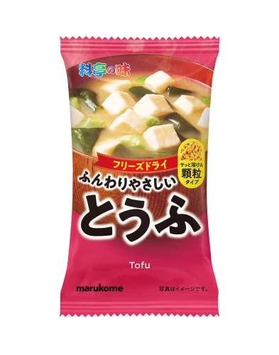 マルコメ フリーズドライ 顆粒みそ汁 料亭の味 とうふ 1食 ×10個