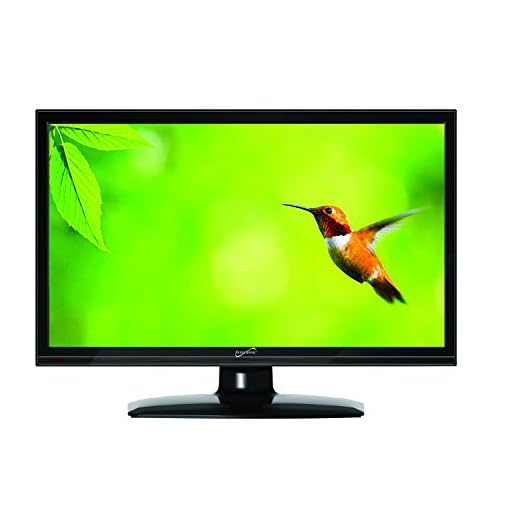 Supersonic SC-1511 15.6-Inch 1080p LED Widescreen HDTV with HDMI Input (AC/DC Compatible)