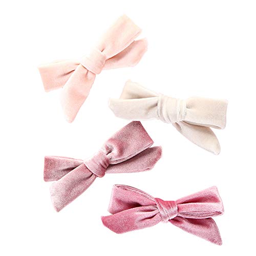 Velvet Bow Hair Clip Knotted Soft Hair miniatura 5