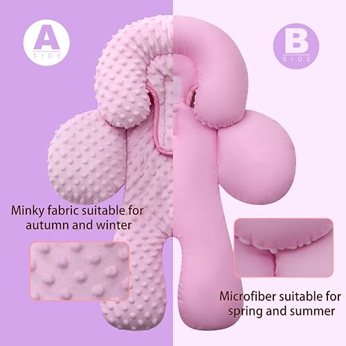 image for Pro Goleem Infant Car Seat Head Neck Body Support, Ultra-Soft Minky an