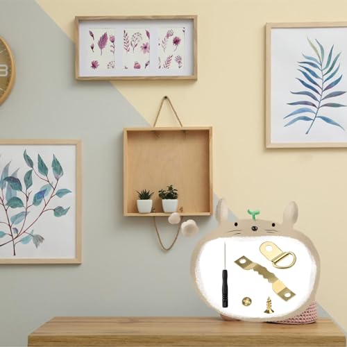 Image of Picture Hangers, 251pcs Heavy Duty Metal Wall Picture Hangers Assortment, Wall Hangers, Picture Hanging Hooks, Frame Hanging Hardware for Artwork Posters Paintings Clock