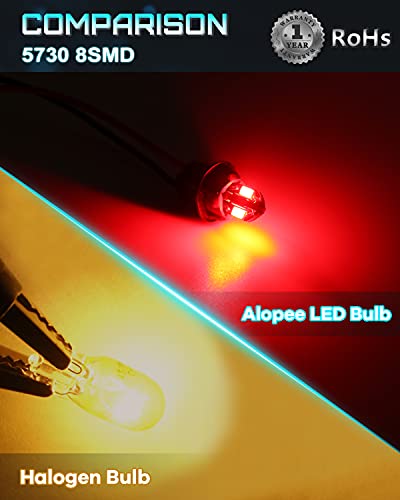 10 Pezzi 194 Rosso Canbus Error Free LED 12V