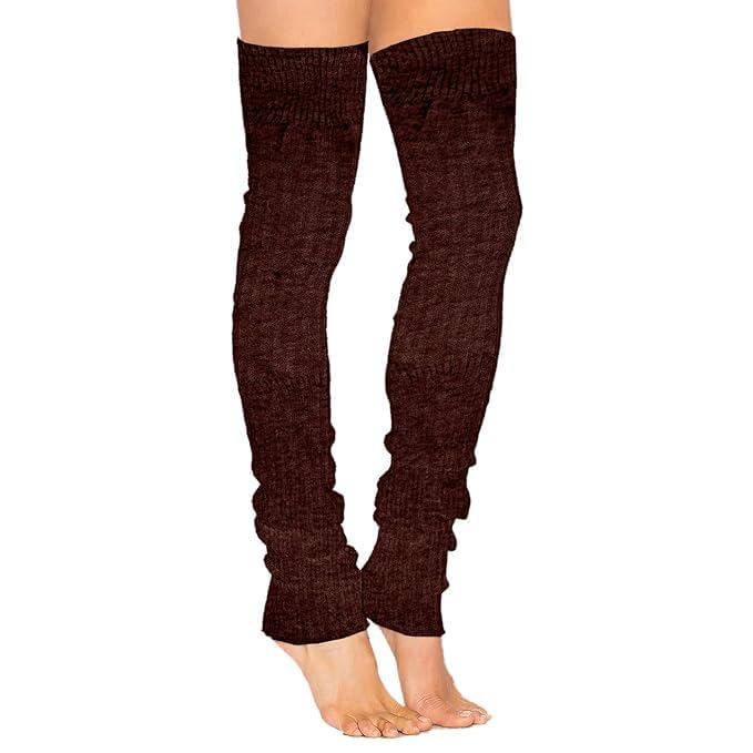 fully Winter Wear Woolen Leg Warmer for Women and Girls-picture-39