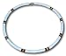 Native Treasure - White Heishe Puka Shell Necklace or Bracelet Brown Coco Beads - 5mm (3/16") 7" to 24"
