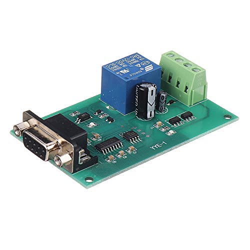 Davitu Module Board Relay Module - YYE-1 5V/12V/24V RS232 Serial Port Control Relay Module MCU MAX232 USB Control Switch Board - (Voltage: 24V)