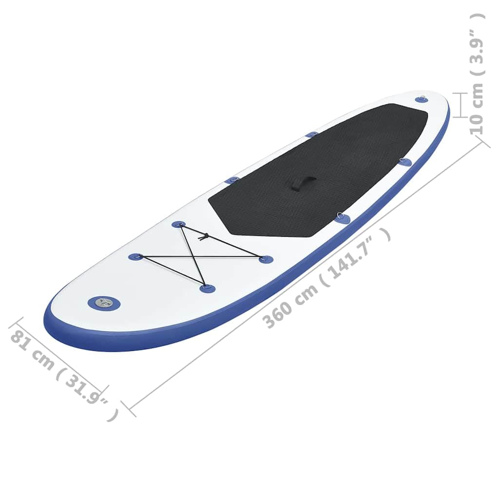 Set di tavola gonfiabile per stand up paddle, colore rosso e bianco, con custodia, guinzaglio, per principianti e adulti, stabile attrezzatura per sport acquatici, per mare, mare, spiaggia