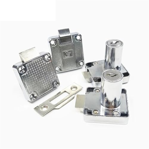 Cerradura para muebles de bricolaje Rarelock MS387 de 22mm con llave de puntos 6