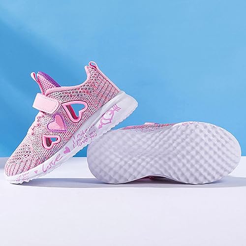 Fashion Boys Girls Sneakers,Kid Lightweight Breathable Mesh Hollow Running Shoes Baseball Tennis Walking Sneaker3