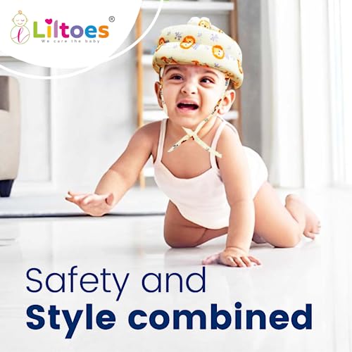 Image of LILTOES Baby Head Protector for Safety of Kids 6M to 3 Years- Baby Safety Helmet with Proper Air Ventilation & Corner Guard Protection (Chuby Cub)