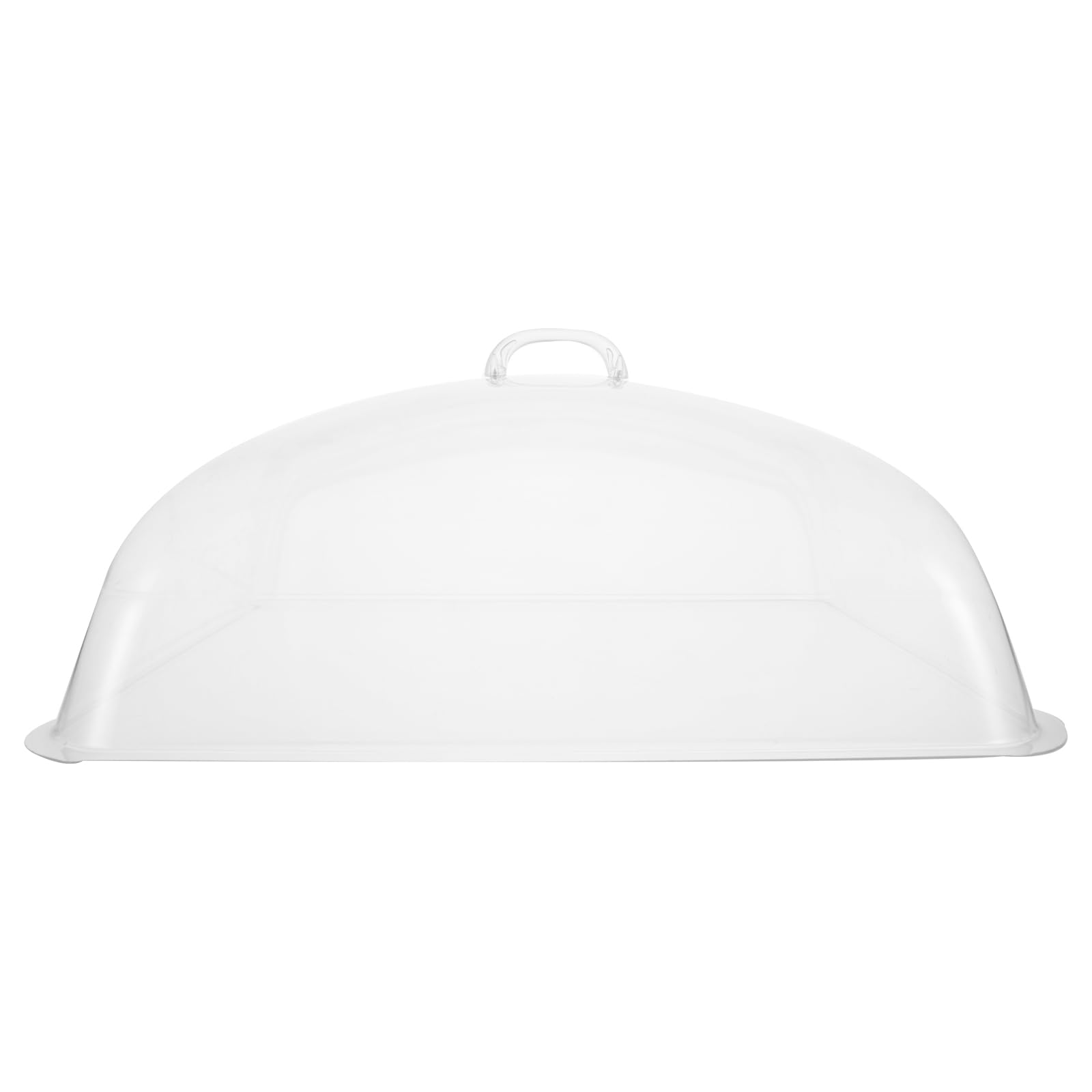 DOITOOLCake Dome Cover, Rectangular Clear Desert Cloche Display Cake Plate  Serving Platter, Cheese Cloche Dome, Food Cover for Bread Dessert Snack