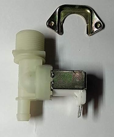 DEE SONS Water Single Inlet/feed Valve 220-240VV Inlet Valve or Magnetic Valve or Feed Valve 1 Way Suitable for Godrej Washing Machines
