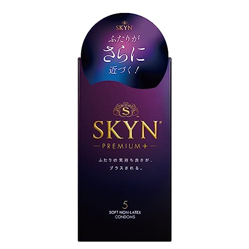 不二ラテックス SKYNプレミアムプラス ポリイソプレン 5個入 - 画像1