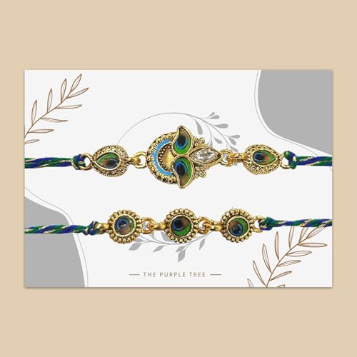 Image of The Purple Tree Rakhi for Brother - Rakshabandhan Gift for Bhai