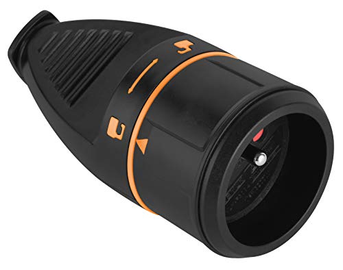 Electraline 523078 Fiche Femelle Français (2P+T) Electralock équipée d'un système de...