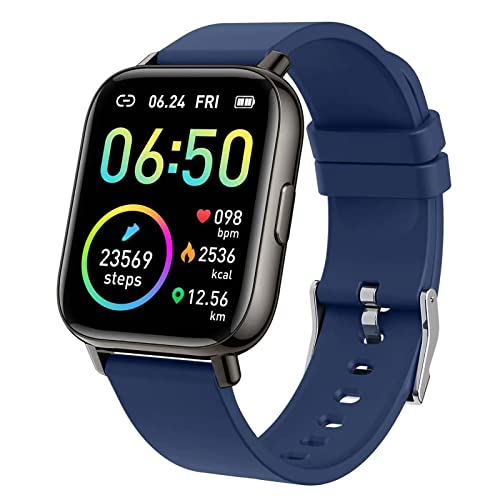 Smart Watch 2021 Ver. Watches for Men Women, Fitness Tracker 1.69" Touch Screen Smartwatch Fitness Watch Heart Rate Monitor, IP68 Waterproof Pedometer Activity Tracker Sleep Monitor for Android iPhone Smart Watch 2021 Ver. Watches for Men Women, Fitness Tracker 1.69" Touch Screen Smartwatch Fitness Watch Heart Rate Monitor, IP68 Waterproof Pedometer Activity Tracker Sleep Monitor for Android iPhone