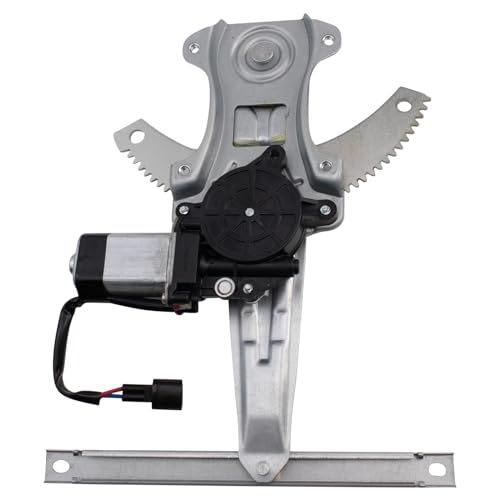 Image of TRQ Rear Driver Side Power Window Motor and Regulator Assembly Compatible with 2008-2011 Nissan Versa 2012 Nissan Versa Hatchback