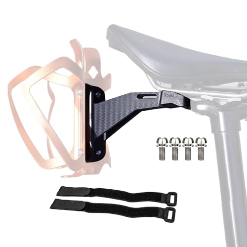 Soporte De Extensión para Portabidones De Bici | Liberación Rápida Y Ligero - Adaptador de Sillín para Portabotellas,para Carretera, Montaña, Turismo, Rutas Largas, y Desplazamientos