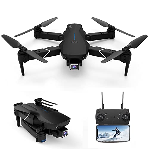 Faltbare GPS-drohne Mit 4k Uhd-Kamera Für Erwachsene mit, 5G WiFi FPV-übertragung, Folge mir, Rundflug, Start/Landung…