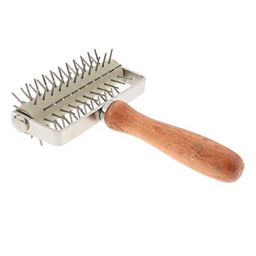 Pizza Pastry Hole Roller Cookie Cake Dough Pie Bread Hand Tool Plastic DIY Equipment Troller