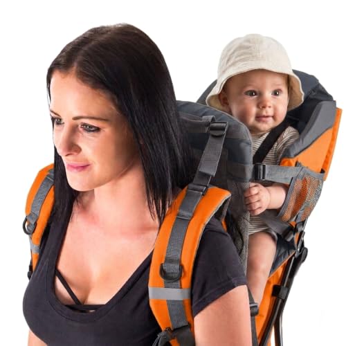 Image of Hiking Baby Carrier Backpack - Toddler & Child Carrier