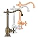 Waterstone 1150H-AB Annapolis Hot Only Filtration Faucet - Cross Handle Antique Brass