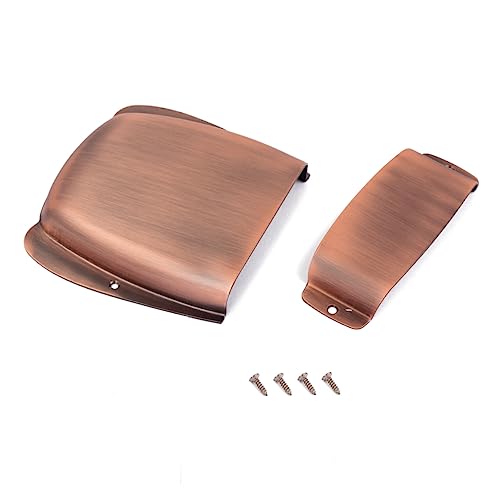ifundom Electric Guitar Bridge Plate Vintage Bass Pickup Cover Fits Copper Gaz12