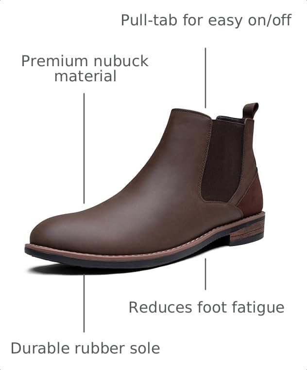 Image of Jousen Men's Chelsea Boots Dress Boots