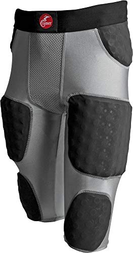 Cramer Hurricane 7 Pad Football Girdle, with...