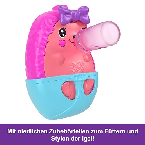 Polly Pocket Igel-Mama und Baby 2-in-1 Tragbares Set – Ansicht 5