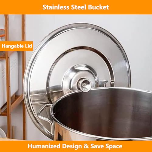 Generico Pentola per zuppa Multifunzionale con colino, cuocipasta Commerciale in Acciaio Inox con 3/4 cestelli per bancarelle di Cibo, Ristorante - Spaghetti, Ravioli, Verdure, pentola Calda, cuociuo