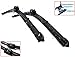 Produktbild NEW-AD- 600mm 450mm Aero Front Scheibenwischer Premium Qualität Wischerblätter Set Scheibenwischerblätter Satz Flachbalkenwischer für A-Klasse, GLA-Klasse, CLA - INION -