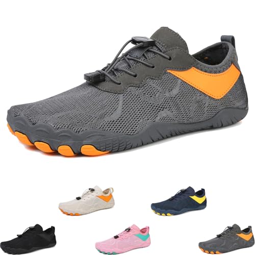 Glyde Haven Barefoot Shoes Men Women, 2025 Upgraded Glyde Haven Barefoot-Style Walking Shoe, Wide Toe Box Strength & Grip Barefoot Shoe