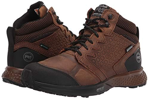 Timberland PRO Men's Reaxion Athletic Hiker Soft Toe Work Boot, Brown, 9.5 | Image 6