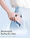 QLD RFID Wallet Women - Small Slim Trifold Wallet Anti-Theft Pop up Card Holder, Minimalist, Ultra Thin, Front Pocket, Premium Leather, 9-11 Cards Capacity | ID Window | Cash Slot