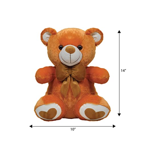 Image of Ultra 15 inch Teddy Bear Fully Stuffed Soft Plush Toy for Kids in Brown Animal Toy Gift Birthday Anniversary Christmas Diwali Home Decore