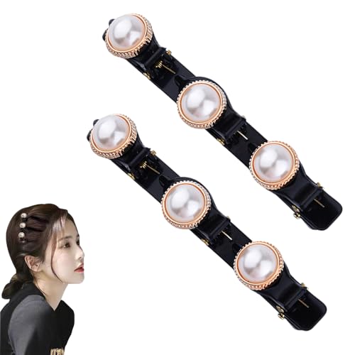 Pinzas brillantes para trenzas con piedras de cristal miniatura 1