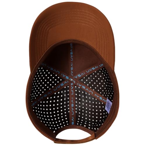 Image of UPF 50+ Performance Water Resistant Baseball Cap Lightweight Breathable Hat Golf Running Boat Hiking for Men Women