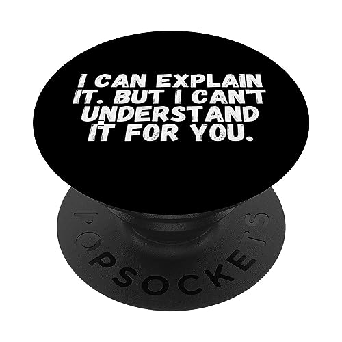 Nerd Computer scientist Code Geek System Administrator Gift PopSockets Swappable PopGrip, Black