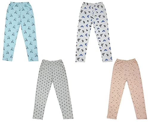 Image of indi weaves Regular Fit Cotton Printed Girls Pyjamas Set