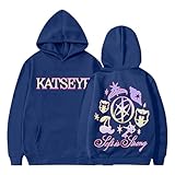 Design tendance K-Pop : ce sweat à capuche est doté de l'imprimé populaire du groupe K-Pop Katseye qui crée un look élégant et moderne que les adolescents garçons et filles aiment exprimer leur fandom lors de sorties décontractées, de matchs de football ou de rassemblements confortables.