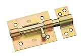 pasador para candado para porton Caja de 10 unidades PASADOR BICROMATADO 454 85MM CON AGUJERO PARA CANDADO