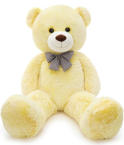 Image of MaoGoLan 47 Inch Giant Teddy Bear, Classic Soft Plush Gift | A sweet teddy bear stuffed animal gift for girlfriends, kids, birthdays, Valentine's Day, Christmas, and anniversaries