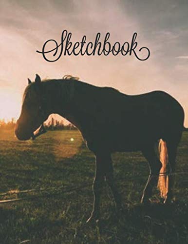 SketchBook: High Quality Sketchbook for Men with Cool Horse Cover Blank Paper for Drawing, Sketching or Doodling Night Skyline Unique Present For Men SketchBook: High Quality Sketchbook for Men with Cool Horse Cover Blank Paper for Drawing, Sketching or Doodling Night Skyline Unique Present For Men